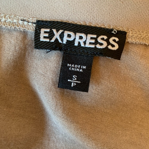 Express Gold Sequin Top - Picture 4 of 5